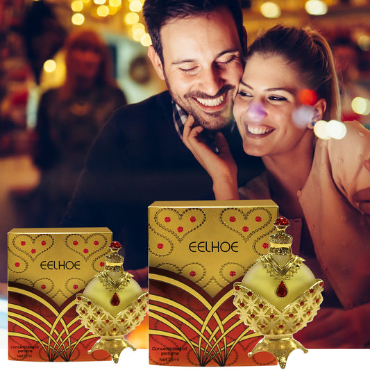 EELHOE Concentrated Perfume Oil Mild, Non-Stinging Natural Eau De Toilette Fresh, Long Lasting Couple's Dating Fragrance