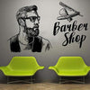 Barbershop Men's Salon Haircut Beard Wall Decoration