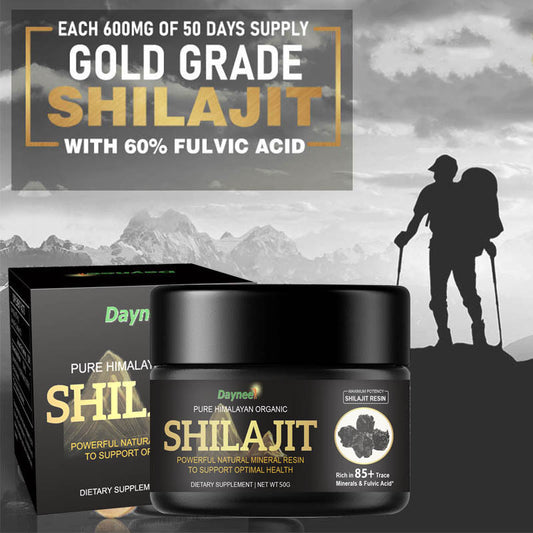 Daynee Pure Himalayan Organic Shilajit – Powerful Natural Mineral Resin