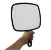 HD handle makeup mirror barber hand mirror